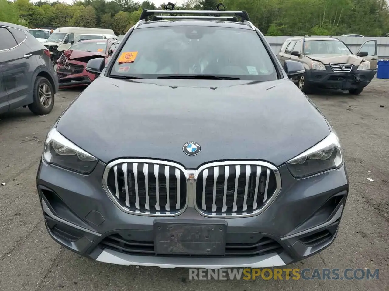 5 fotografías del automóvil dañado WBXJG9C06L5R70557 BMW X1 2020