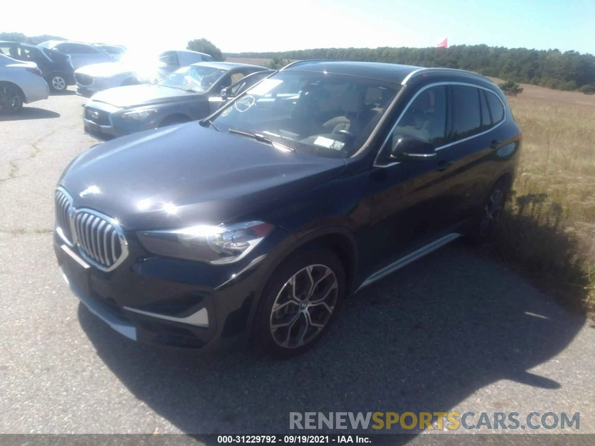 2 fotografías del automóvil dañado WBXJG9C07L5P50103 BMW X1 2020