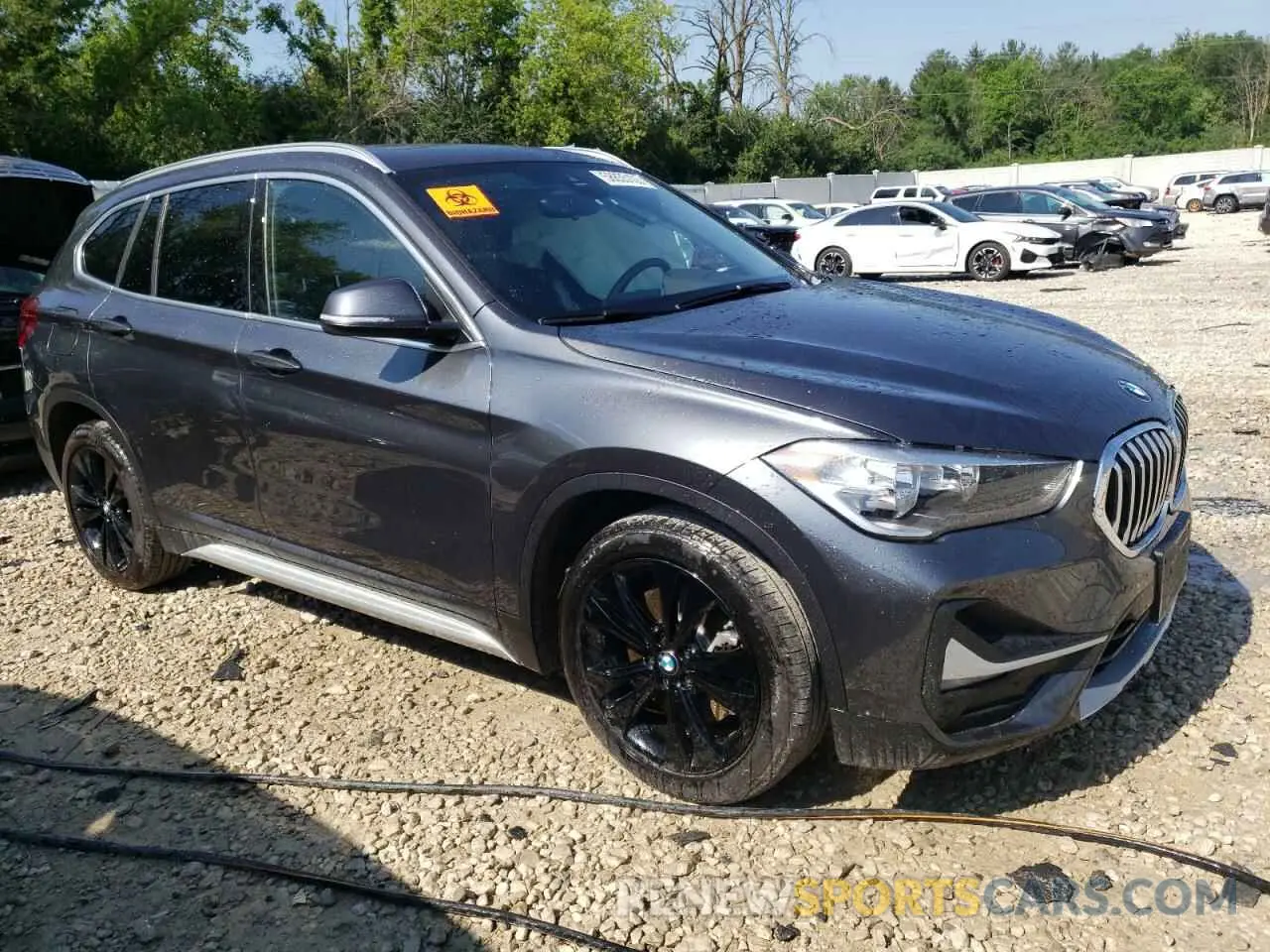 4 fotografías del automóvil dañado WBXJG9C0XL5P57546 BMW X1 2020