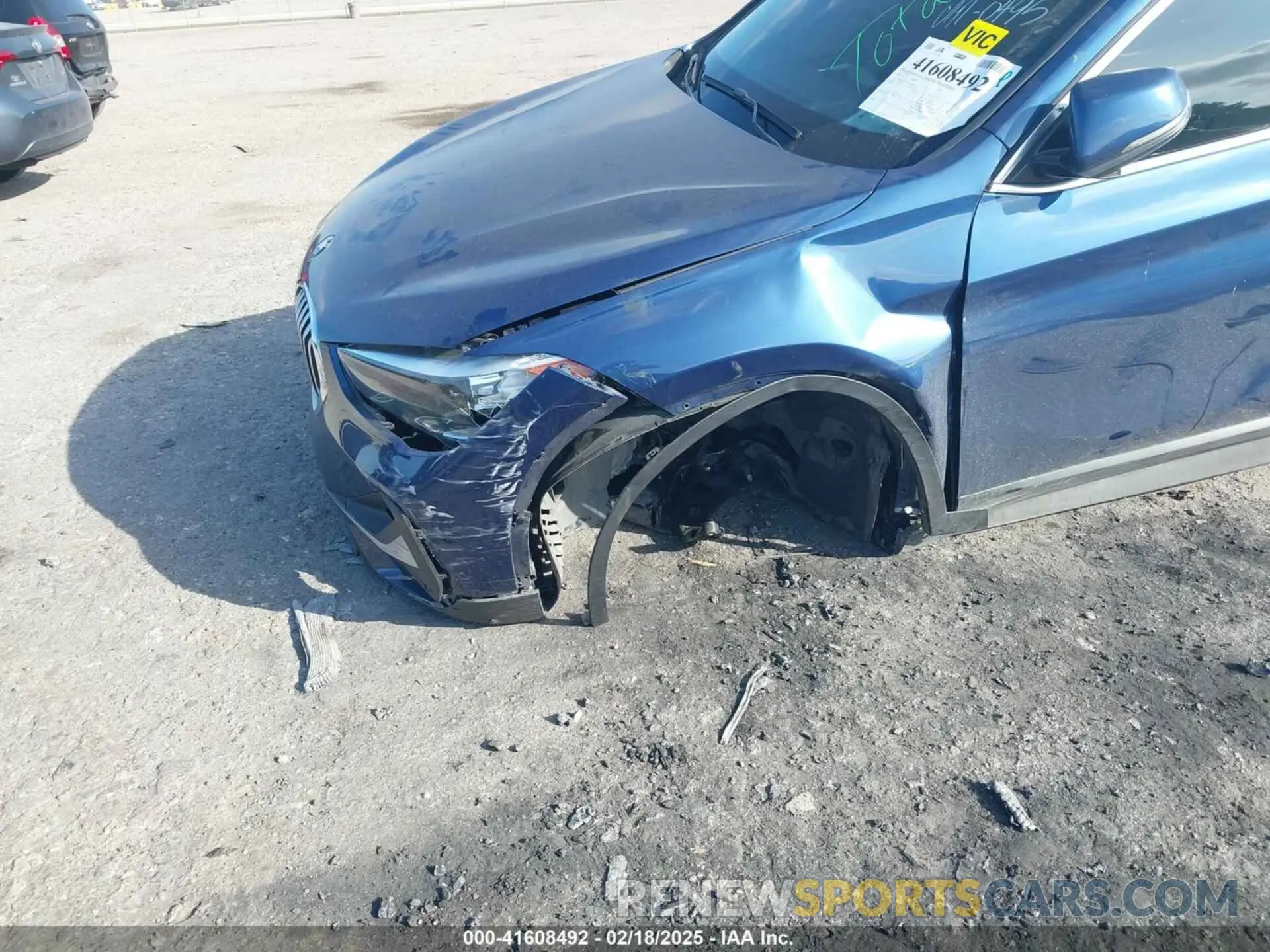 6 fotografías del automóvil dañado WBXJG7C00M5S20495 BMW X1 2021
