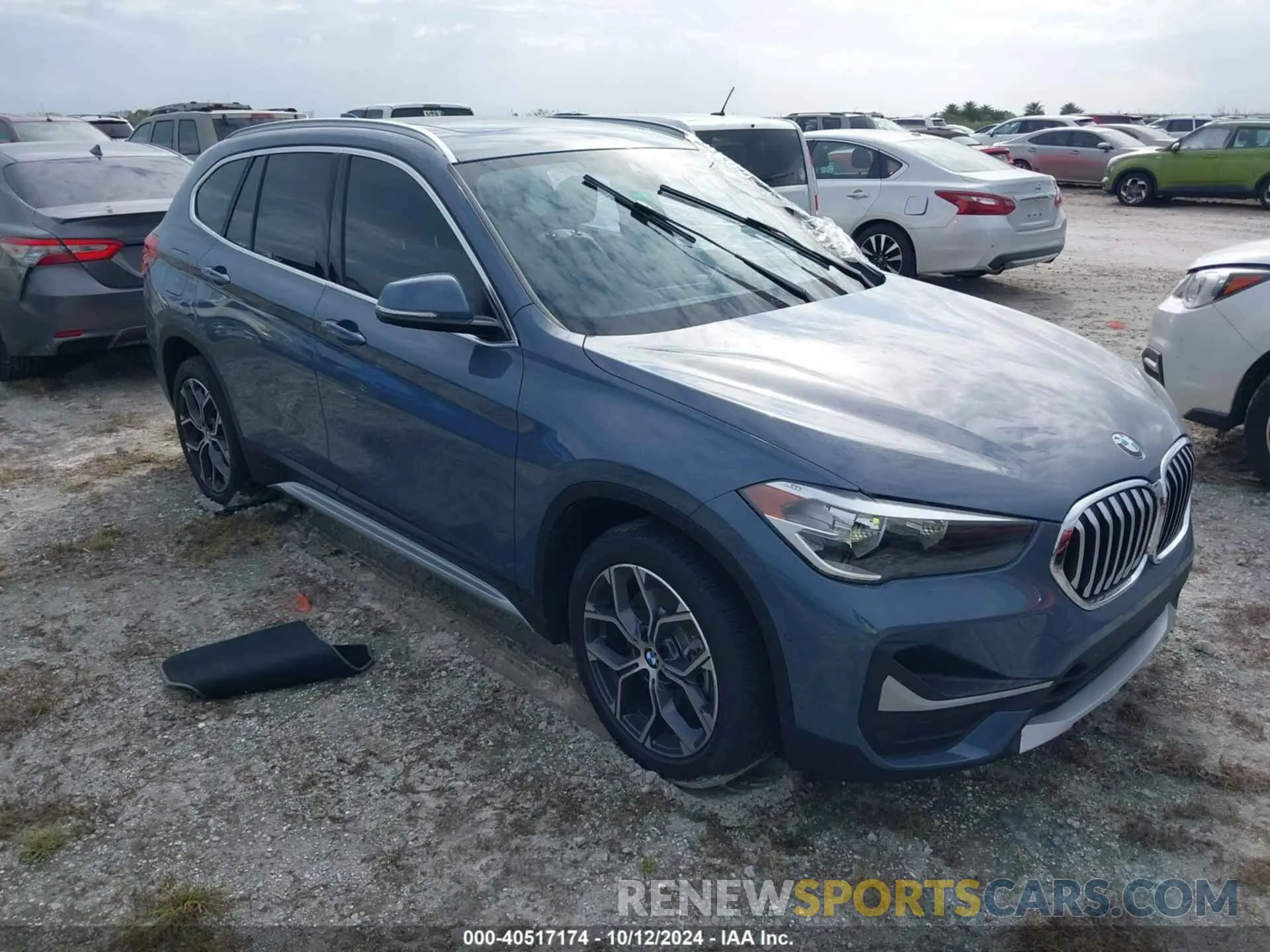 1 fotografías del automóvil dañado WBXJG7C00M5U33785 BMW X1 2021