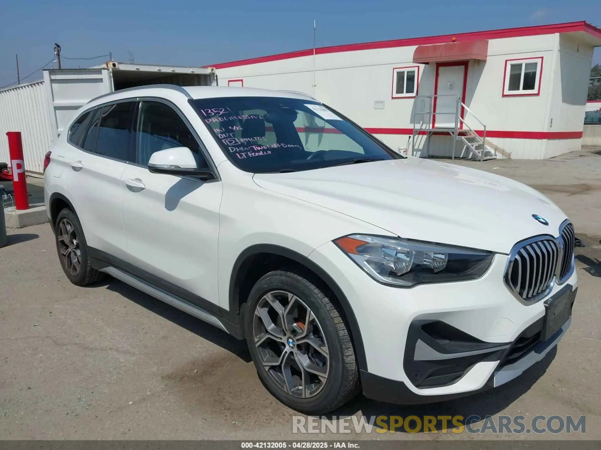 1 fotografías del automóvil dañado WBXJG7C01M3M73496 BMW X1 2021