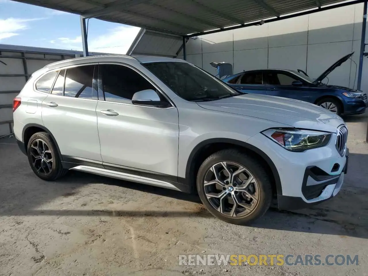 4 fotografías del automóvil dañado WBXJG7C01M5T08696 BMW X1 2021