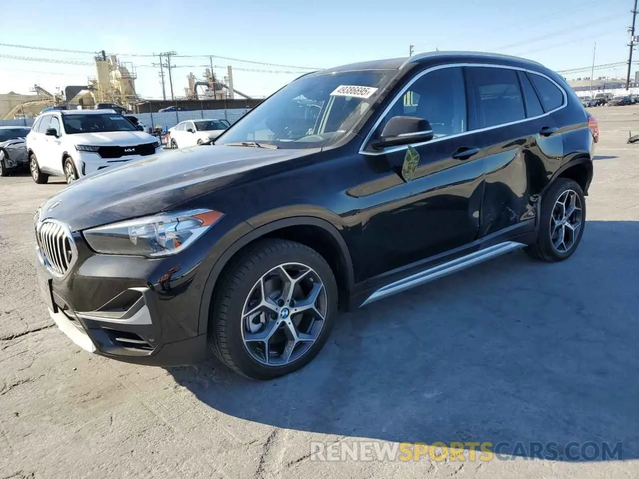 1 fotografías del automóvil dañado WBXJG7C03M5T10112 BMW X1 2021