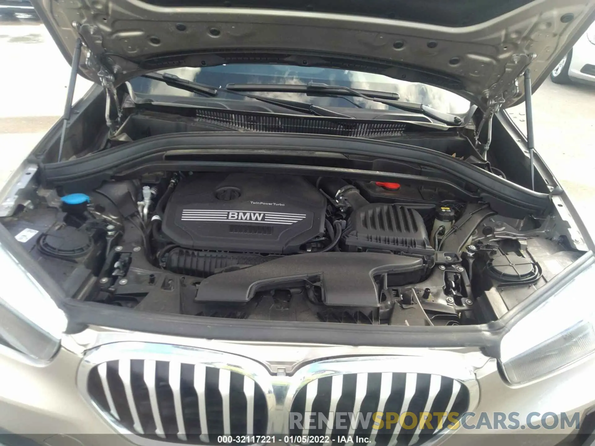 10 fotografías del automóvil dañado WBXJG7C04M5S35629 BMW X1 2021