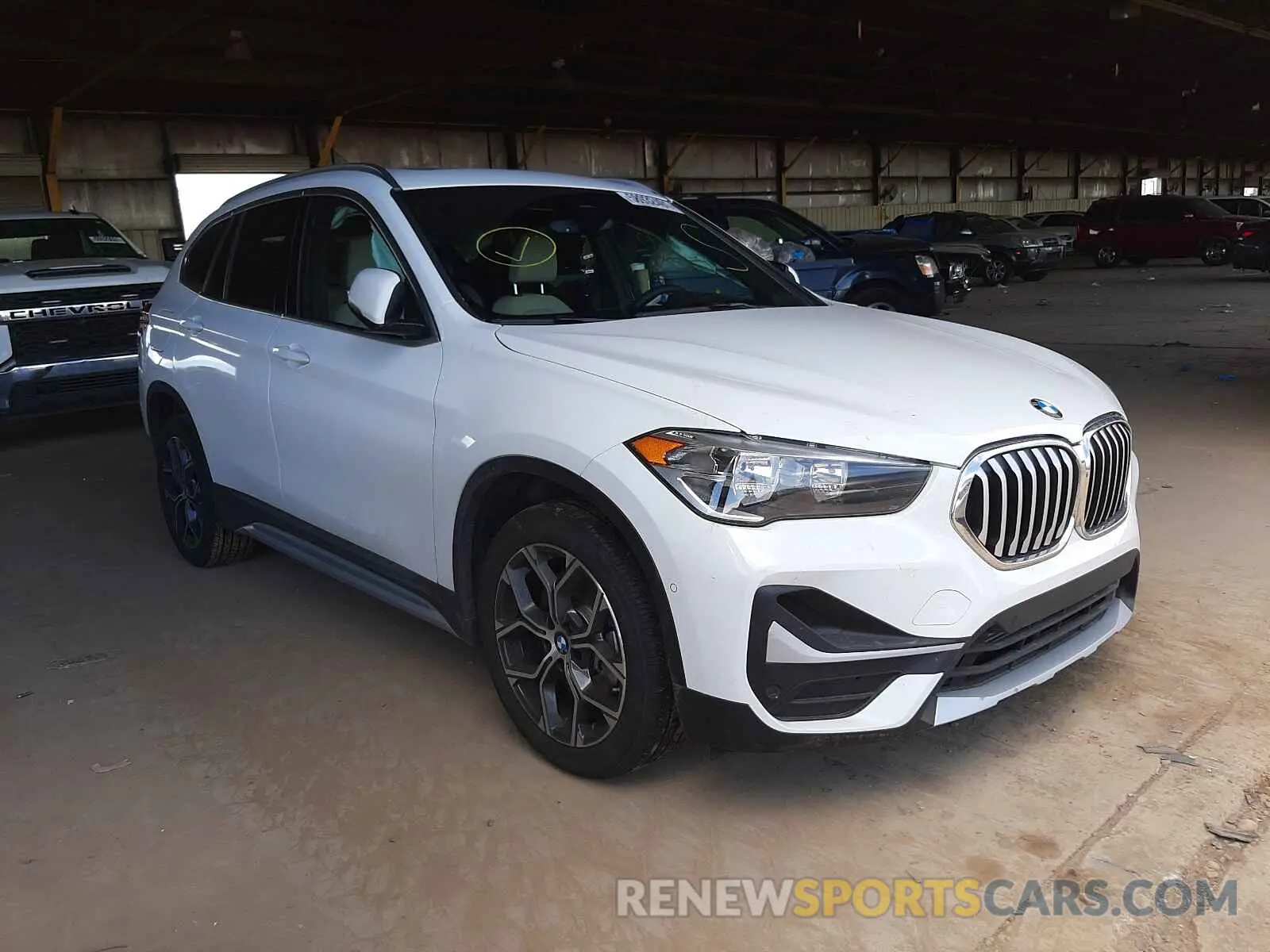 1 fotografías del automóvil dañado WBXJG7C05M3M71170 BMW X1 2021