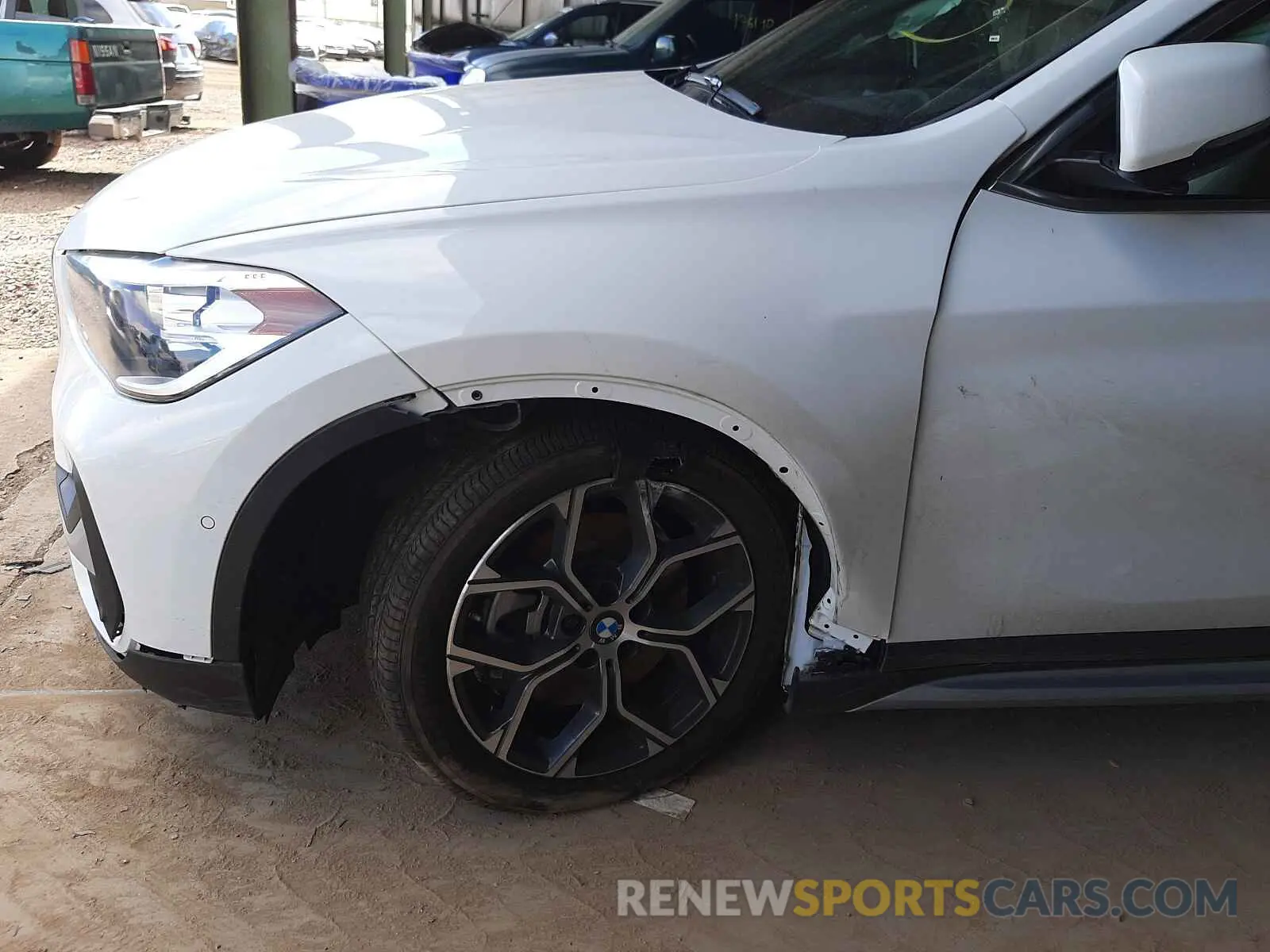 9 fotografías del automóvil dañado WBXJG7C05M3M71170 BMW X1 2021