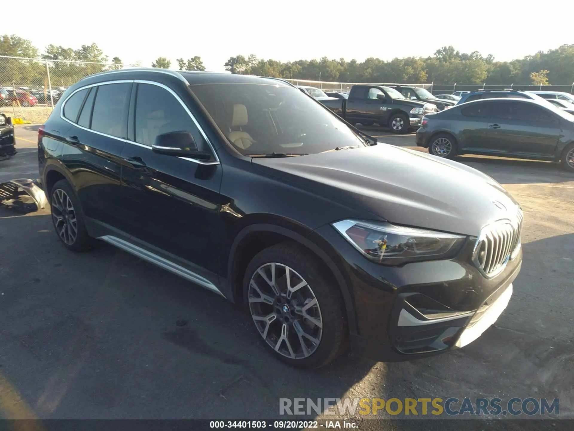 1 fotografías del automóvil dañado WBXJG7C06M5S23529 BMW X1 2021