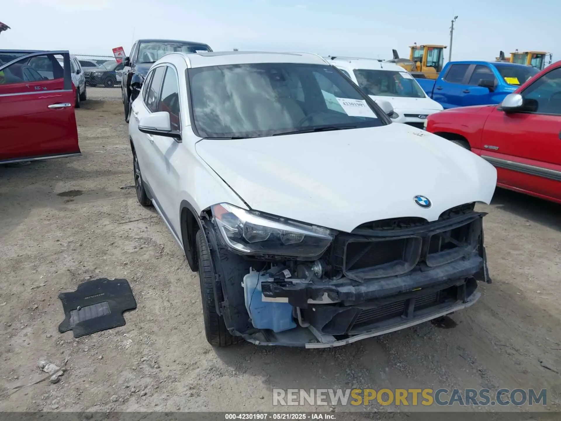 1 fotografías del automóvil dañado WBXJG7C06M5S95797 BMW X1 2021