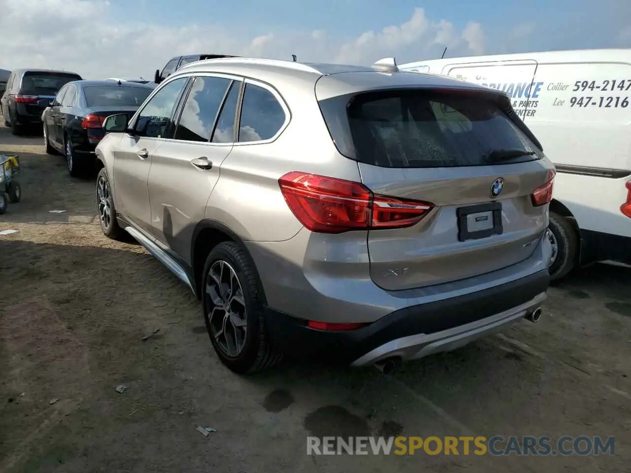3 fotografías del automóvil dañado WBXJG7C06M5T46652 BMW X1 2021