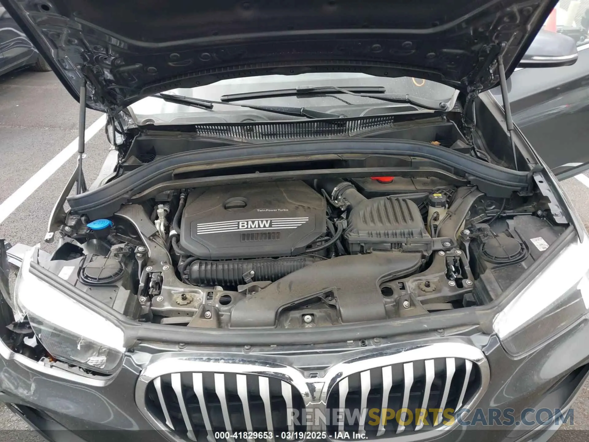 10 fotografías del automóvil dañado WBXJG7C07M5S08831 BMW X1 2021