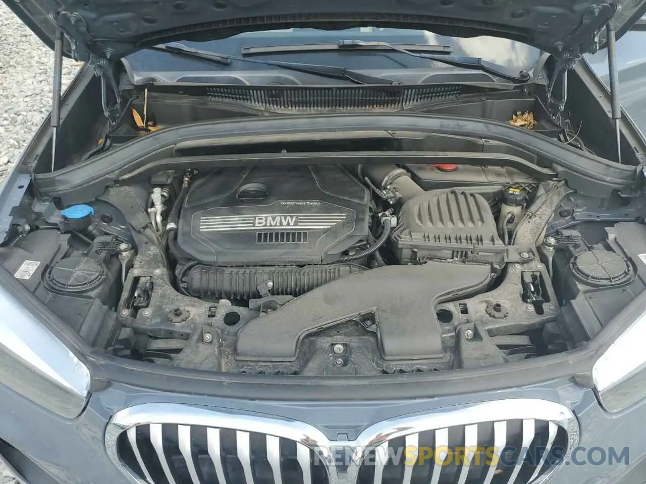 12 fotografías del automóvil dañado WBXJG7C07M5U08432 BMW X1 2021