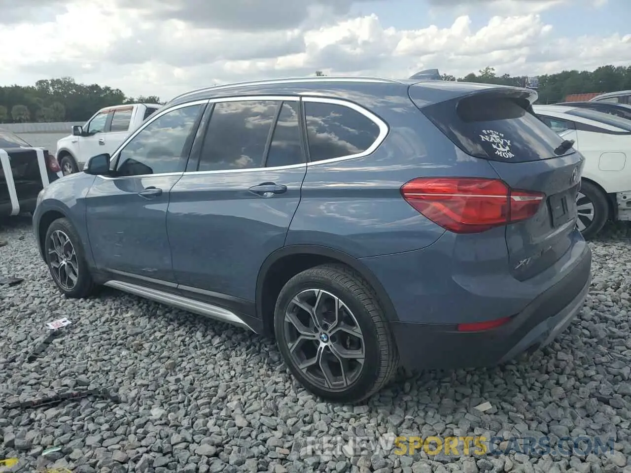 2 fotografías del automóvil dañado WBXJG7C07M5U08432 BMW X1 2021
