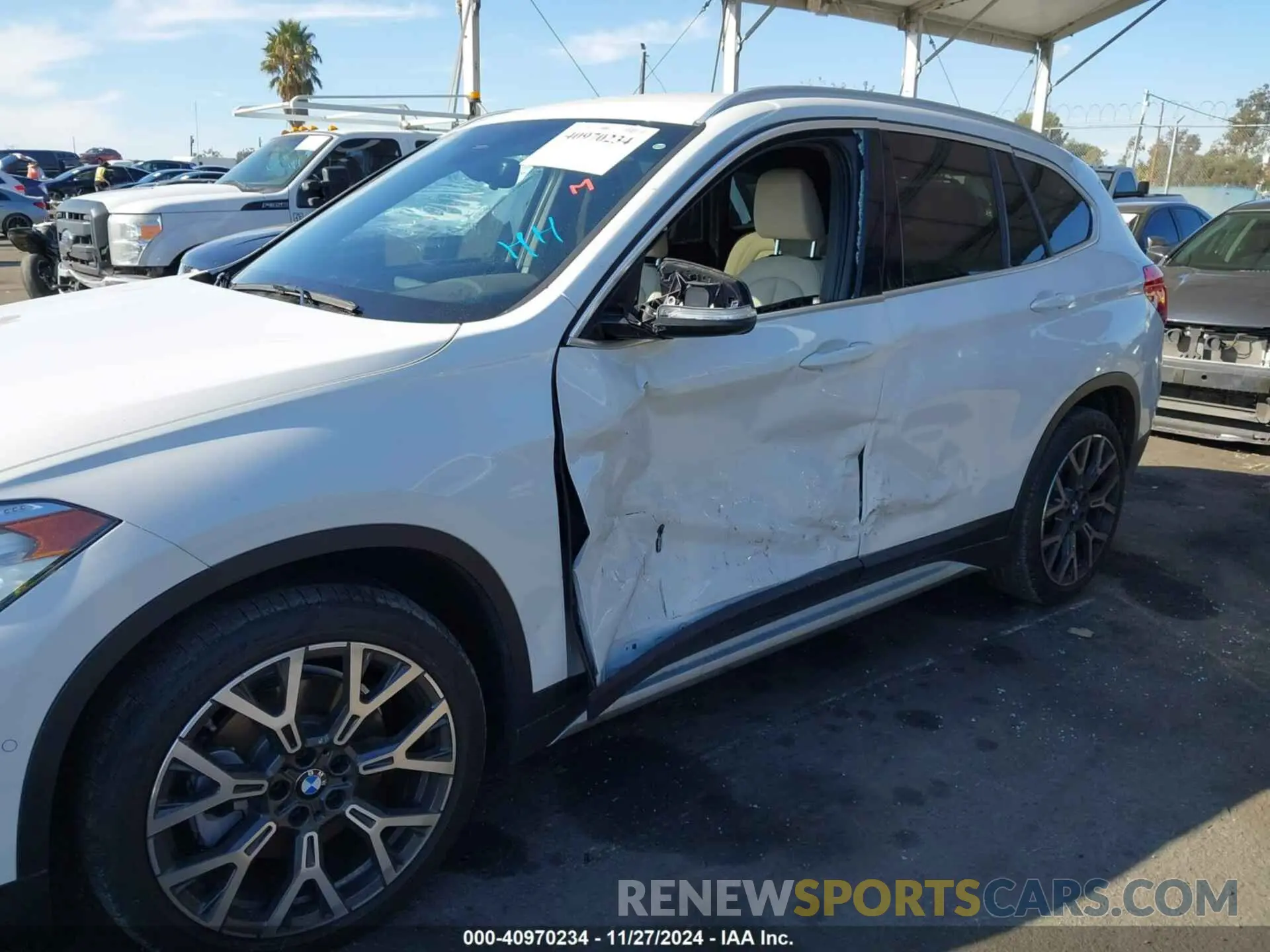 6 fotografías del automóvil dañado WBXJG7C08M5S59786 BMW X1 2021