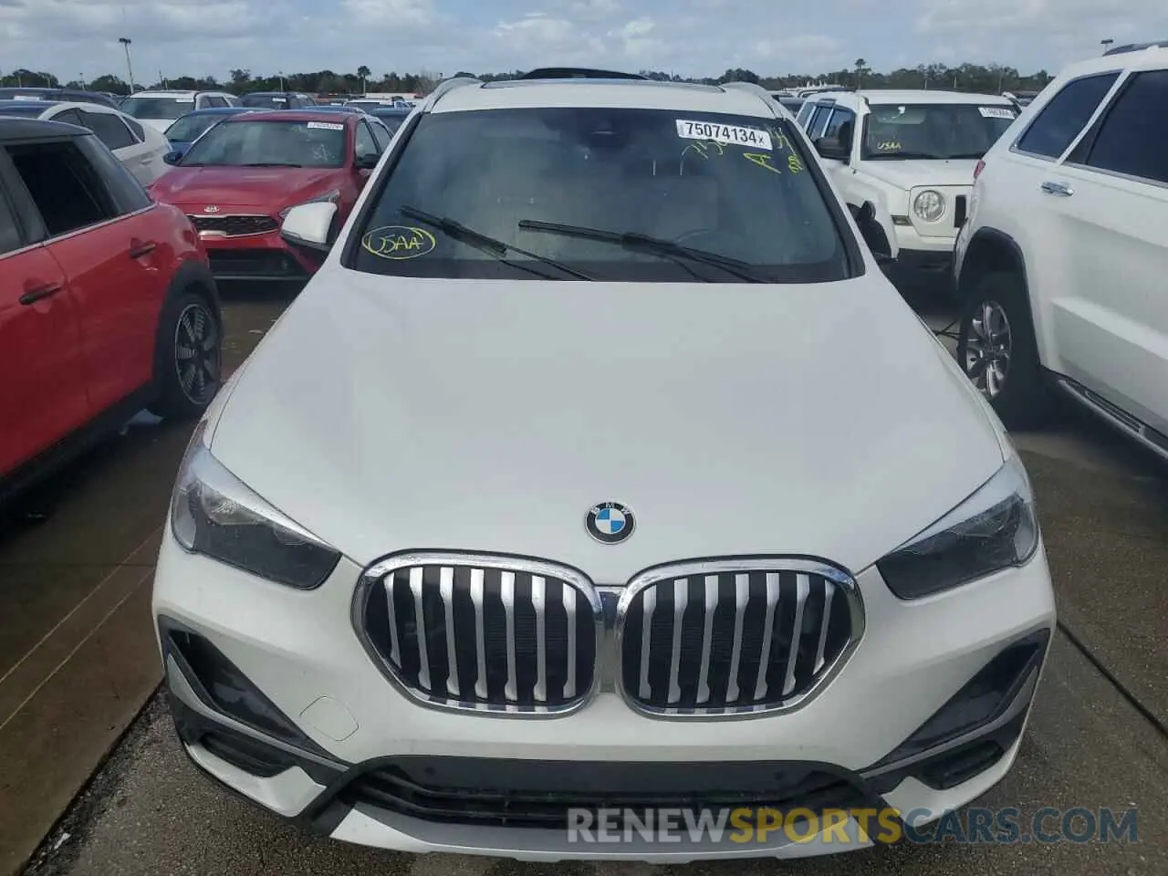 5 fotografías del automóvil dañado WBXJG7C08M5T05455 BMW X1 2021