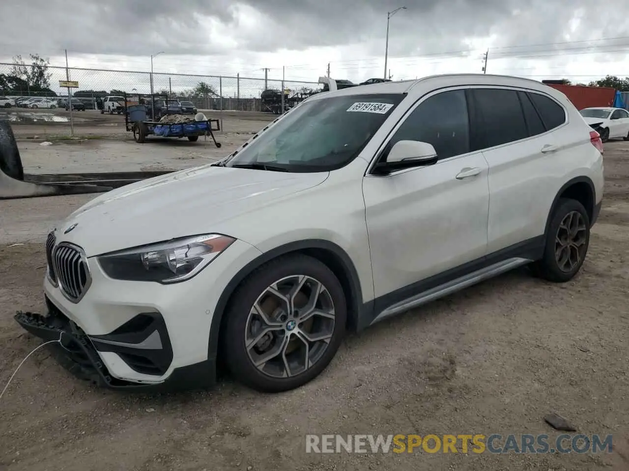 1 fotografías del automóvil dañado WBXJG7C09M5T38898 BMW X1 2021