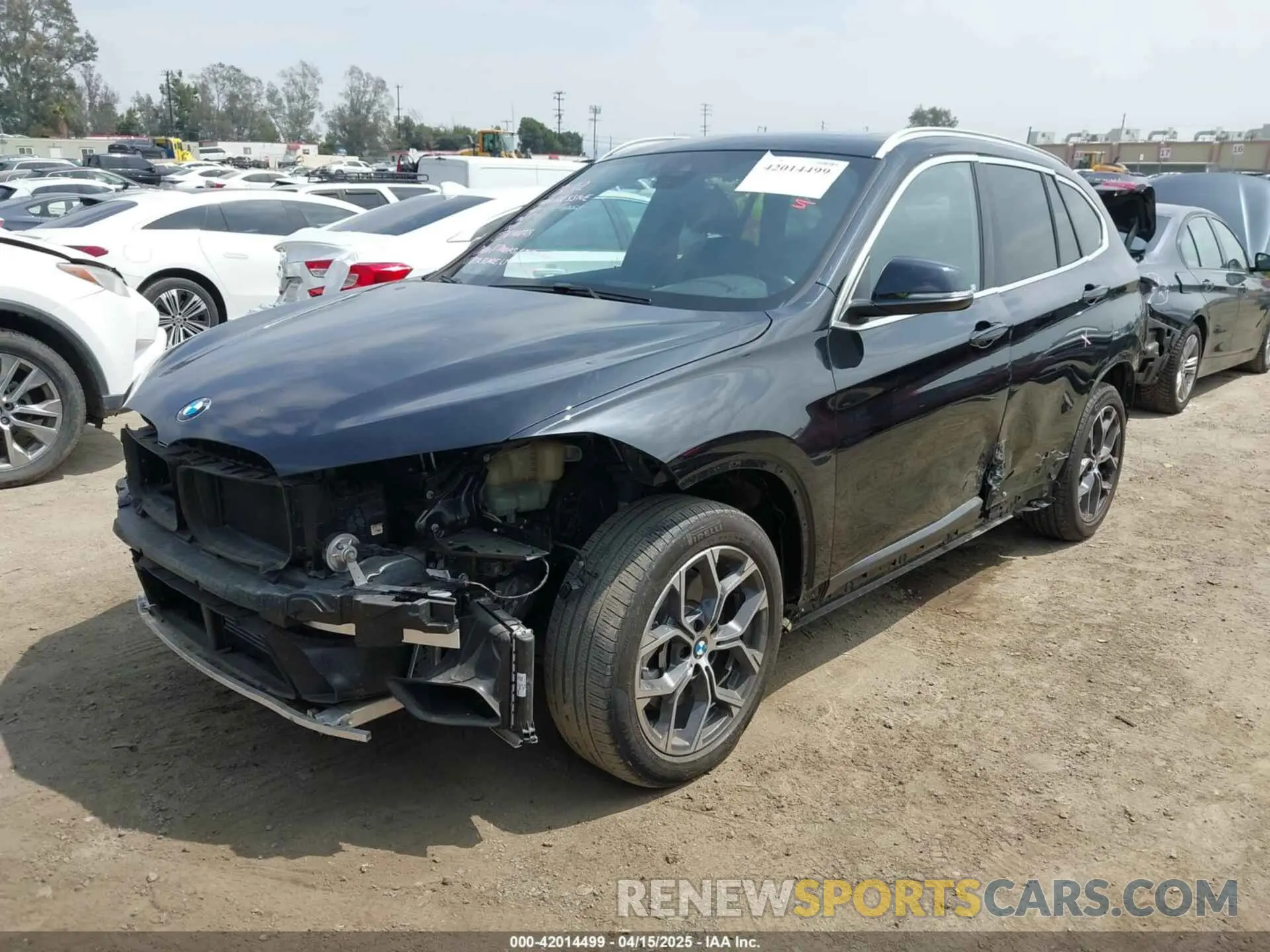 2 fotografías del automóvil dañado WBXJG7C0XM5T45715 BMW X1 2021