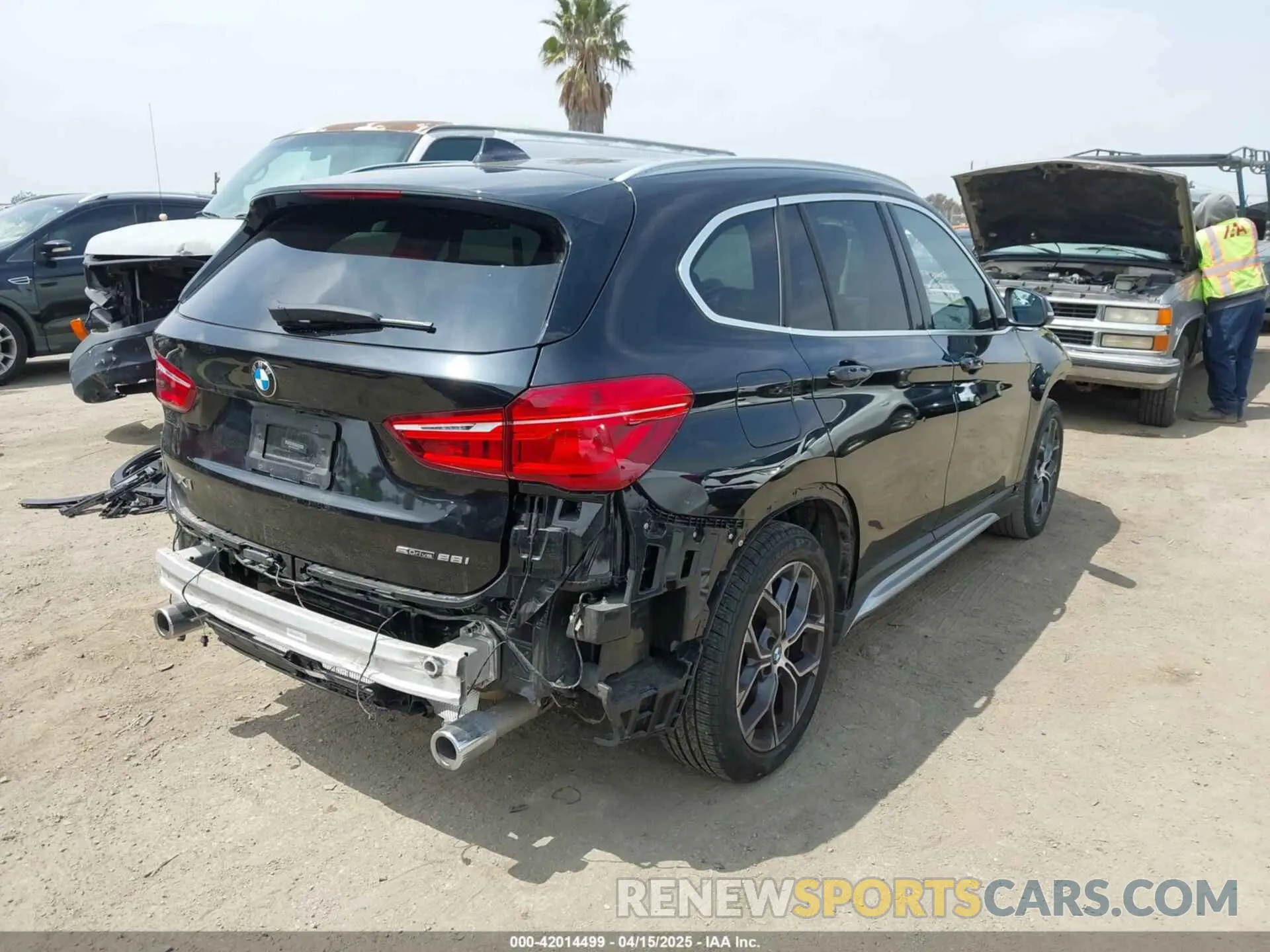 4 fotografías del automóvil dañado WBXJG7C0XM5T45715 BMW X1 2021