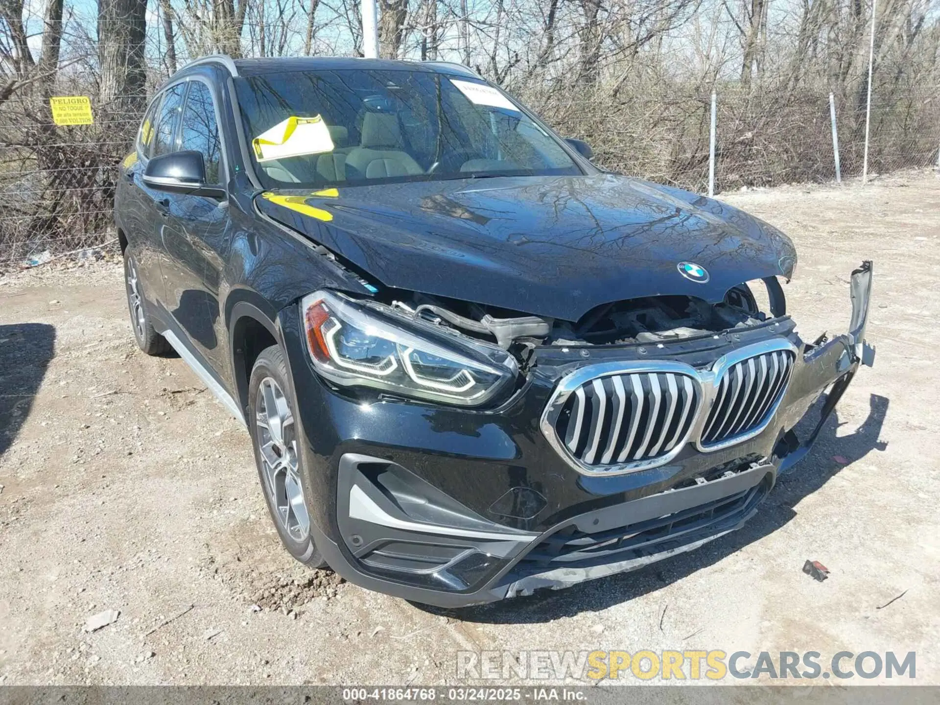 1 fotografías del automóvil dañado WBXJG9C01M5S78823 BMW X1 2021