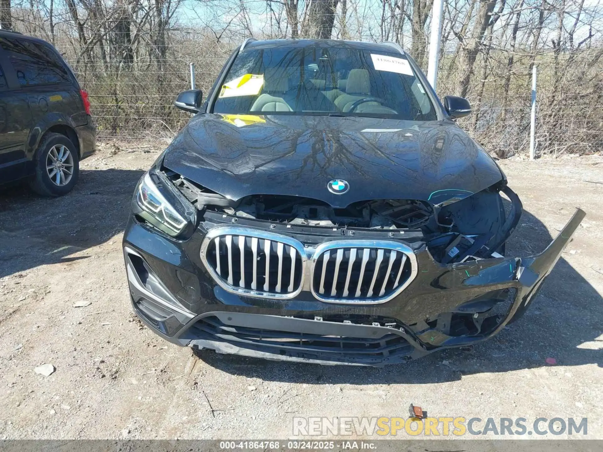 12 fotografías del automóvil dañado WBXJG9C01M5S78823 BMW X1 2021