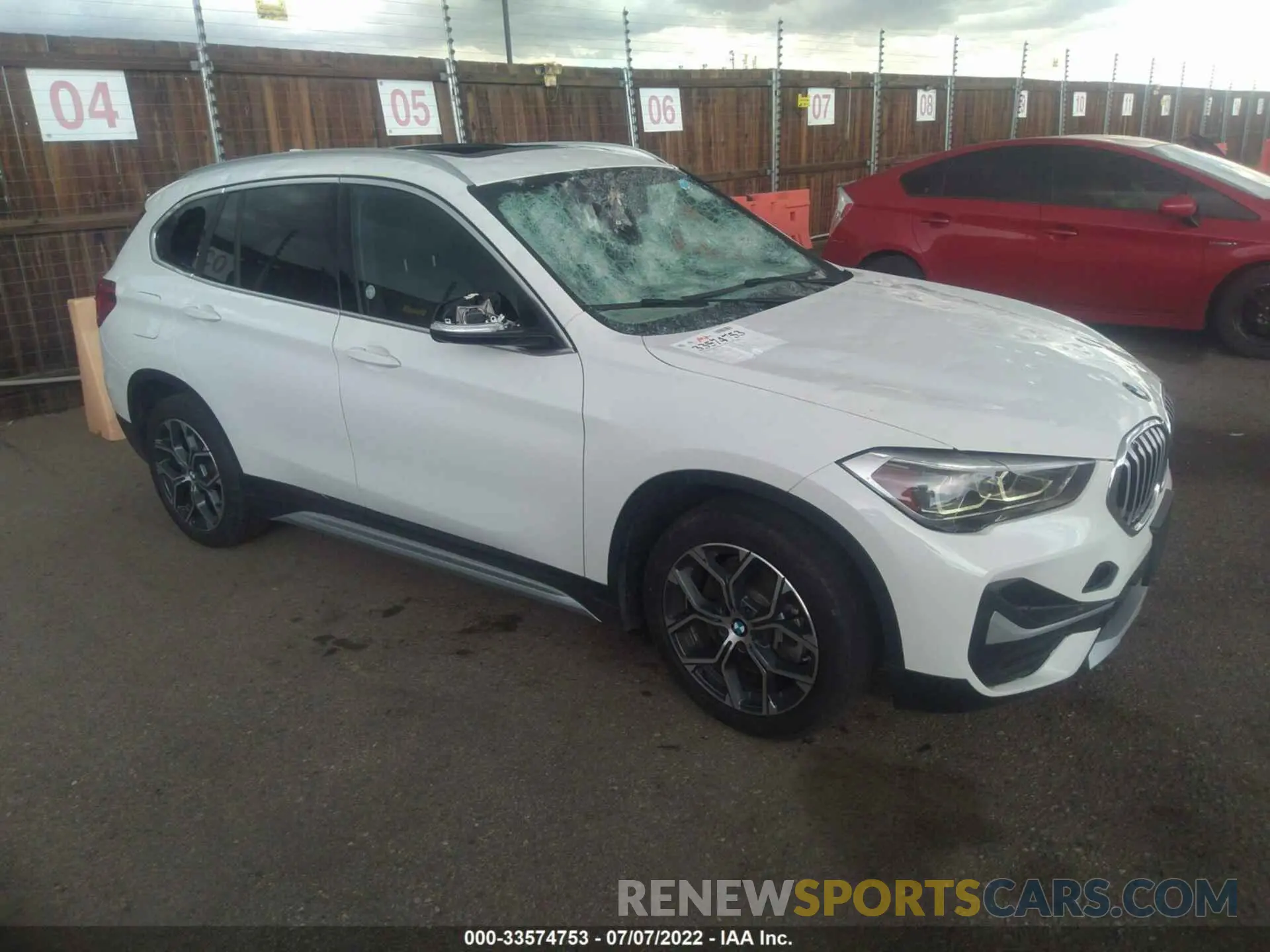 1 fotografías del automóvil dañado WBXJG9C02M3M67220 BMW X1 2021