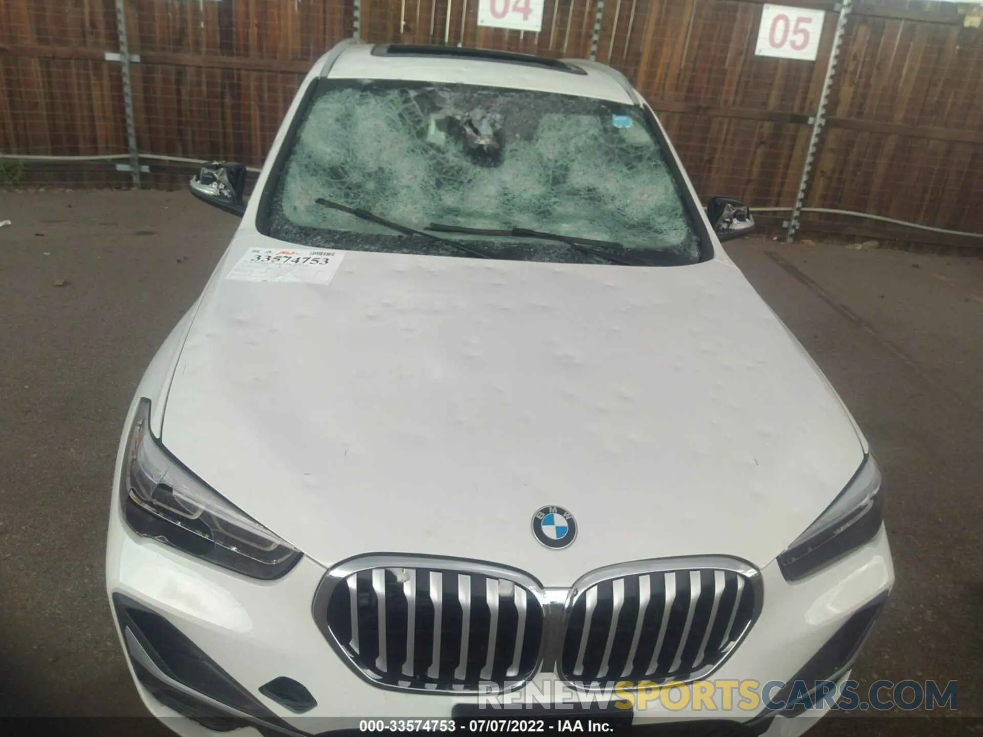 6 fotografías del automóvil dañado WBXJG9C02M3M67220 BMW X1 2021