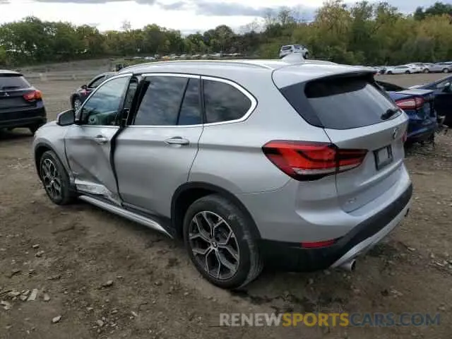 2 fotografías del automóvil dañado WBXJG9C02M5T48541 BMW X1 2021