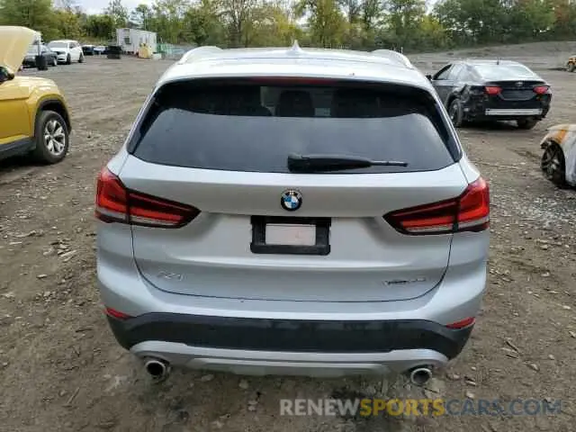6 fotografías del automóvil dañado WBXJG9C02M5T48541 BMW X1 2021