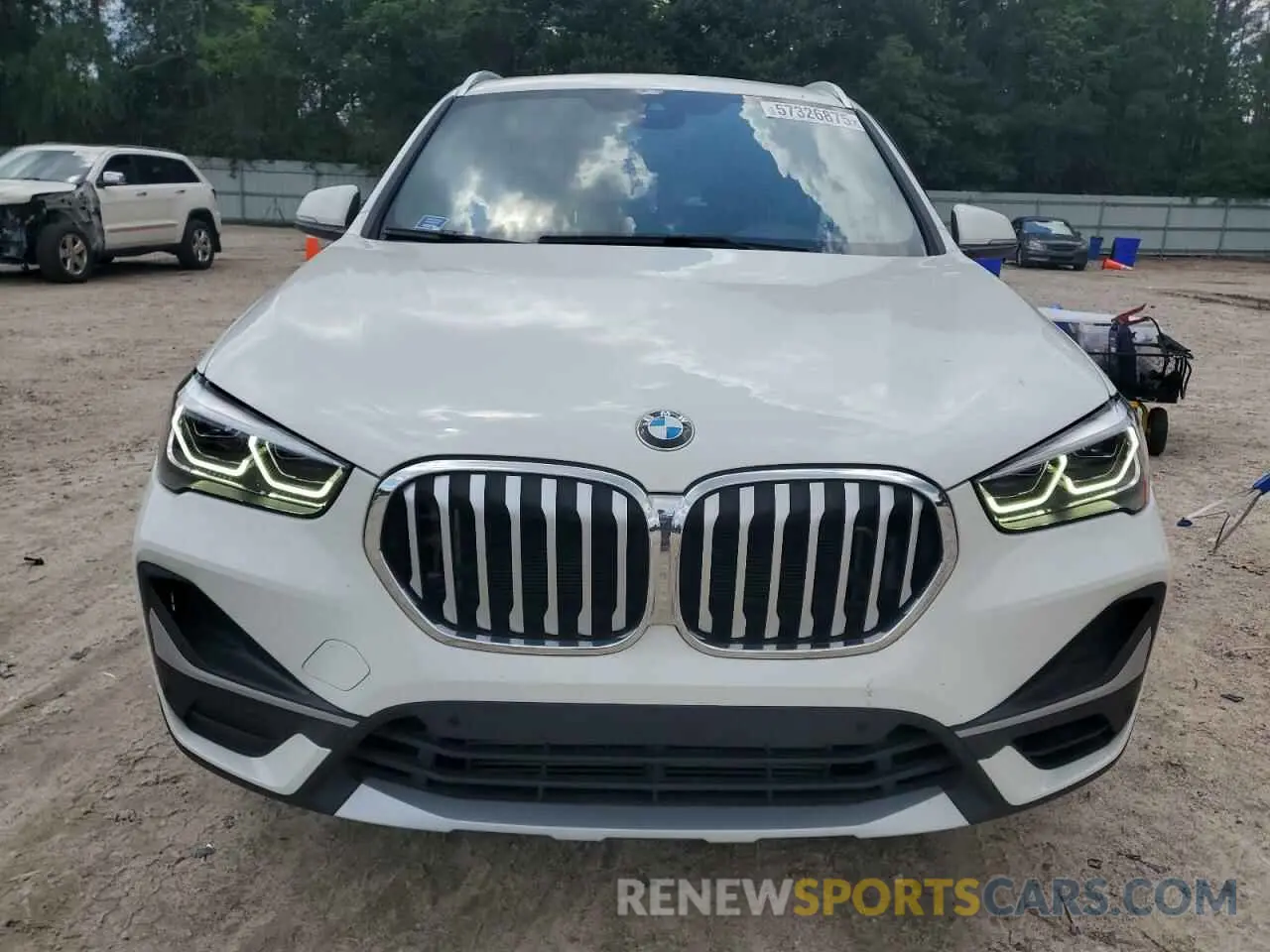 5 fotografías del automóvil dañado WBXJG9C03M5S25511 BMW X1 2021