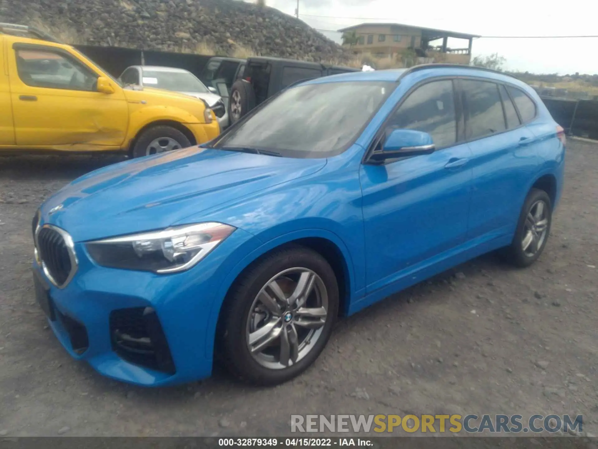 2 fotografías del automóvil dañado WBXJG9C03M5U42766 BMW X1 2021