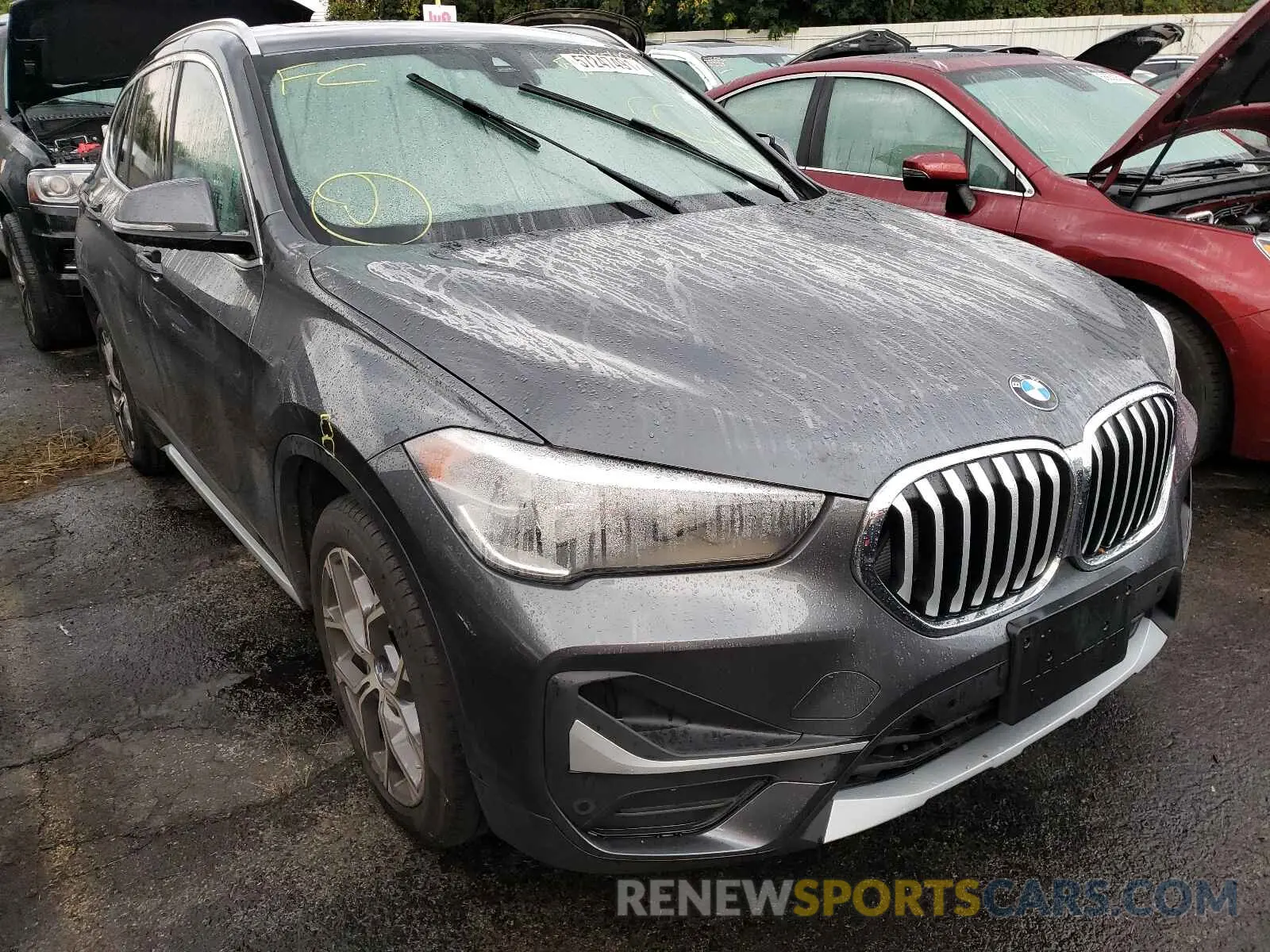 1 fotografías del automóvil dañado WBXJG9C04M5S84678 BMW X1 2021