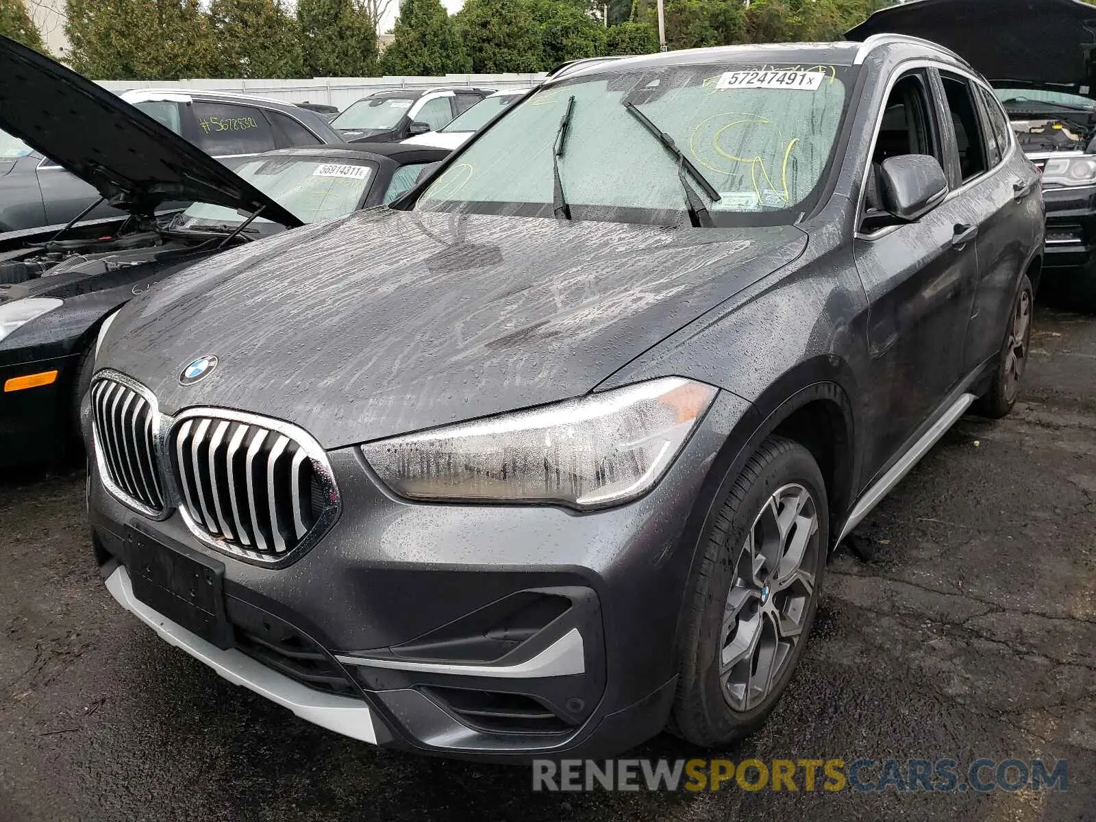 2 fotografías del automóvil dañado WBXJG9C04M5S84678 BMW X1 2021