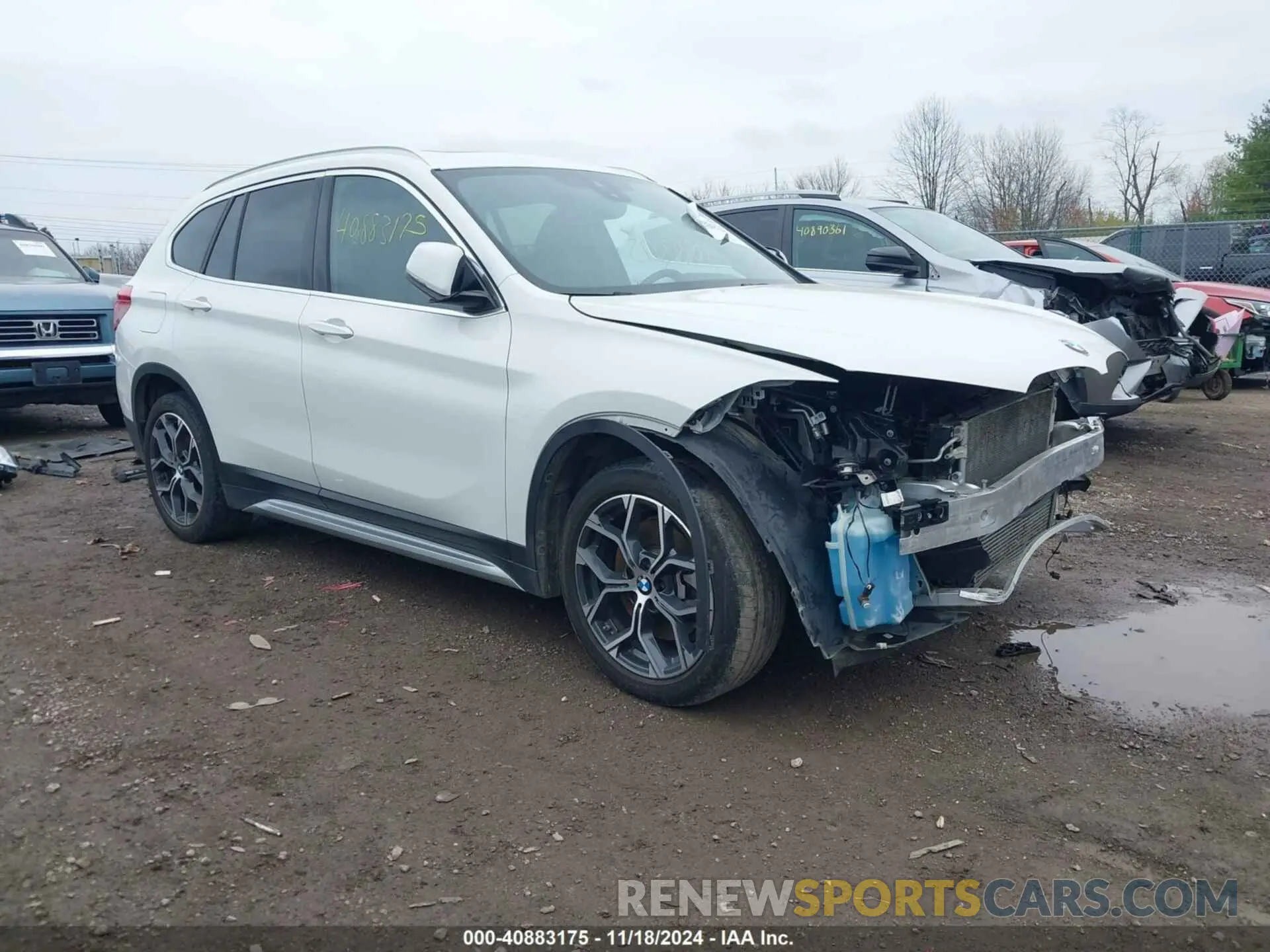 1 fotografías del automóvil dañado WBXJG9C04M5U06214 BMW X1 2021
