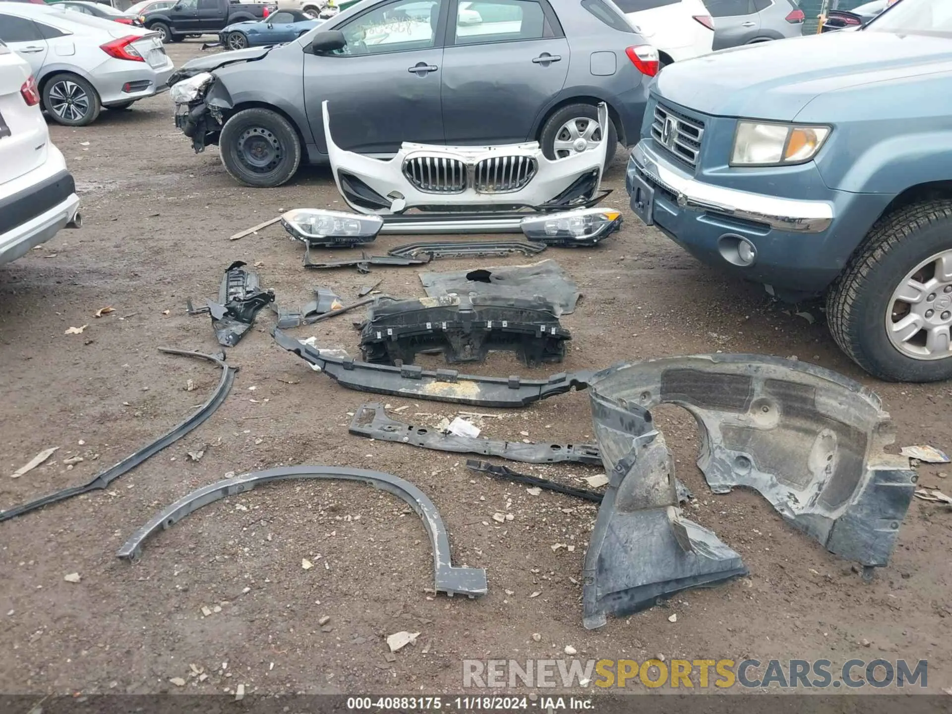 12 fotografías del automóvil dañado WBXJG9C04M5U06214 BMW X1 2021
