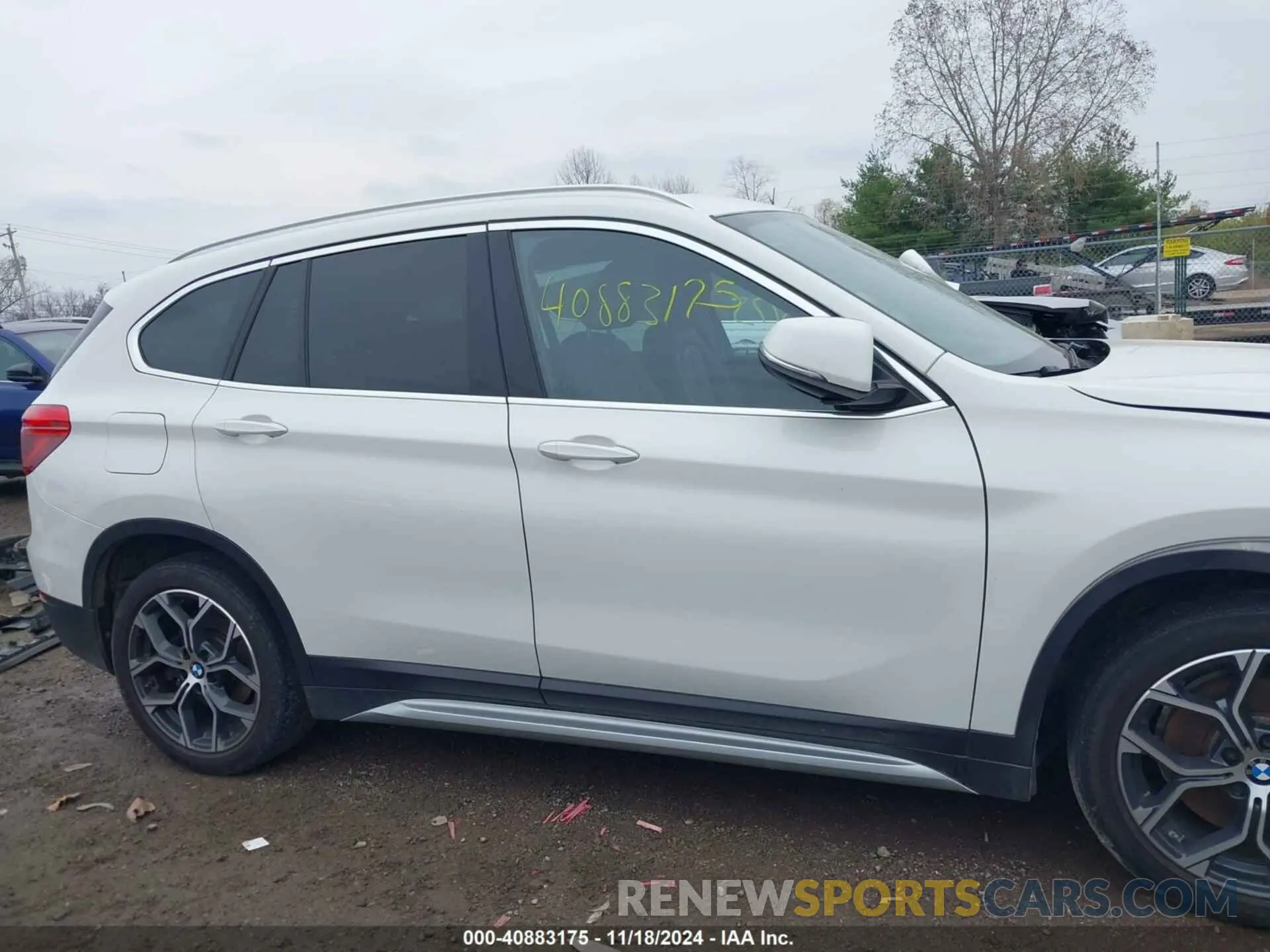 14 fotografías del automóvil dañado WBXJG9C04M5U06214 BMW X1 2021