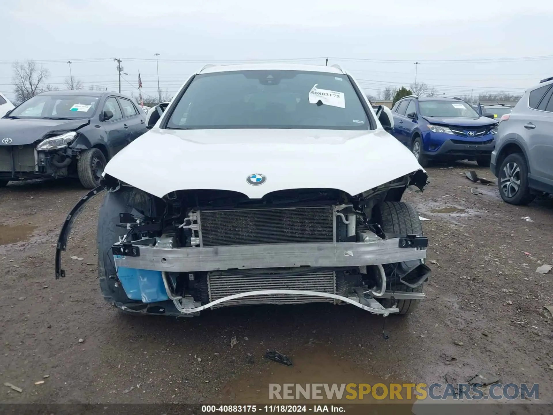 6 fotografías del automóvil dañado WBXJG9C04M5U06214 BMW X1 2021