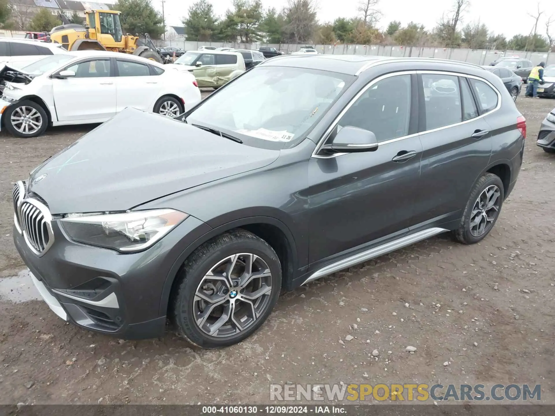 2 fotografías del automóvil dañado WBXJG9C06M5S05303 BMW X1 2021