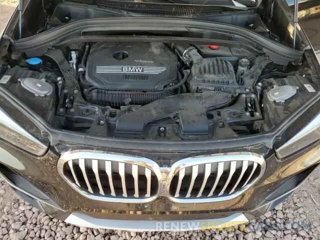 12 fotografías del automóvil dañado WBXJG9C06M5T54990 BMW X1 2021