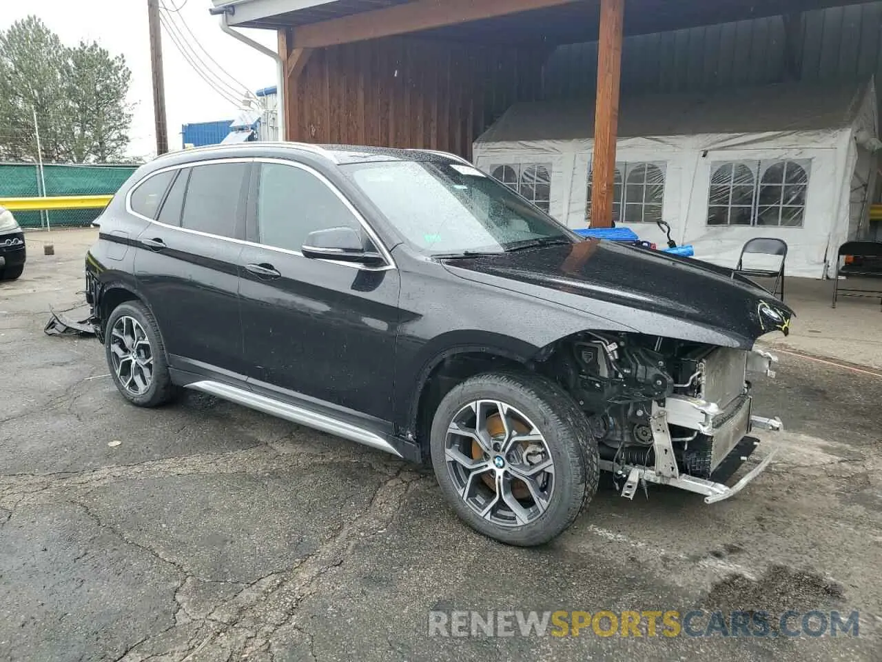4 fotografías del automóvil dañado WBXJG9C06M5T76049 BMW X1 2021