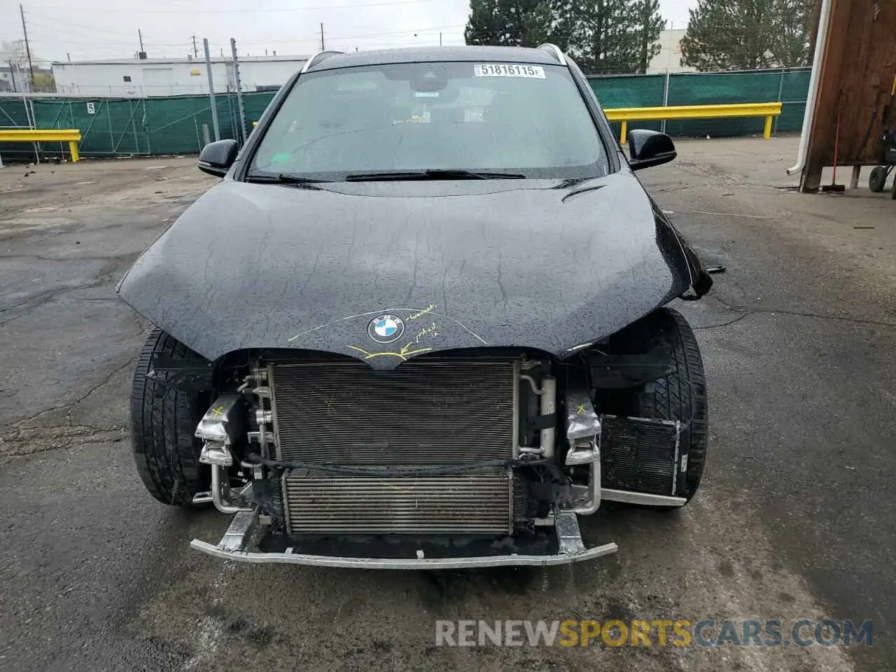 5 fotografías del automóvil dañado WBXJG9C06M5T76049 BMW X1 2021