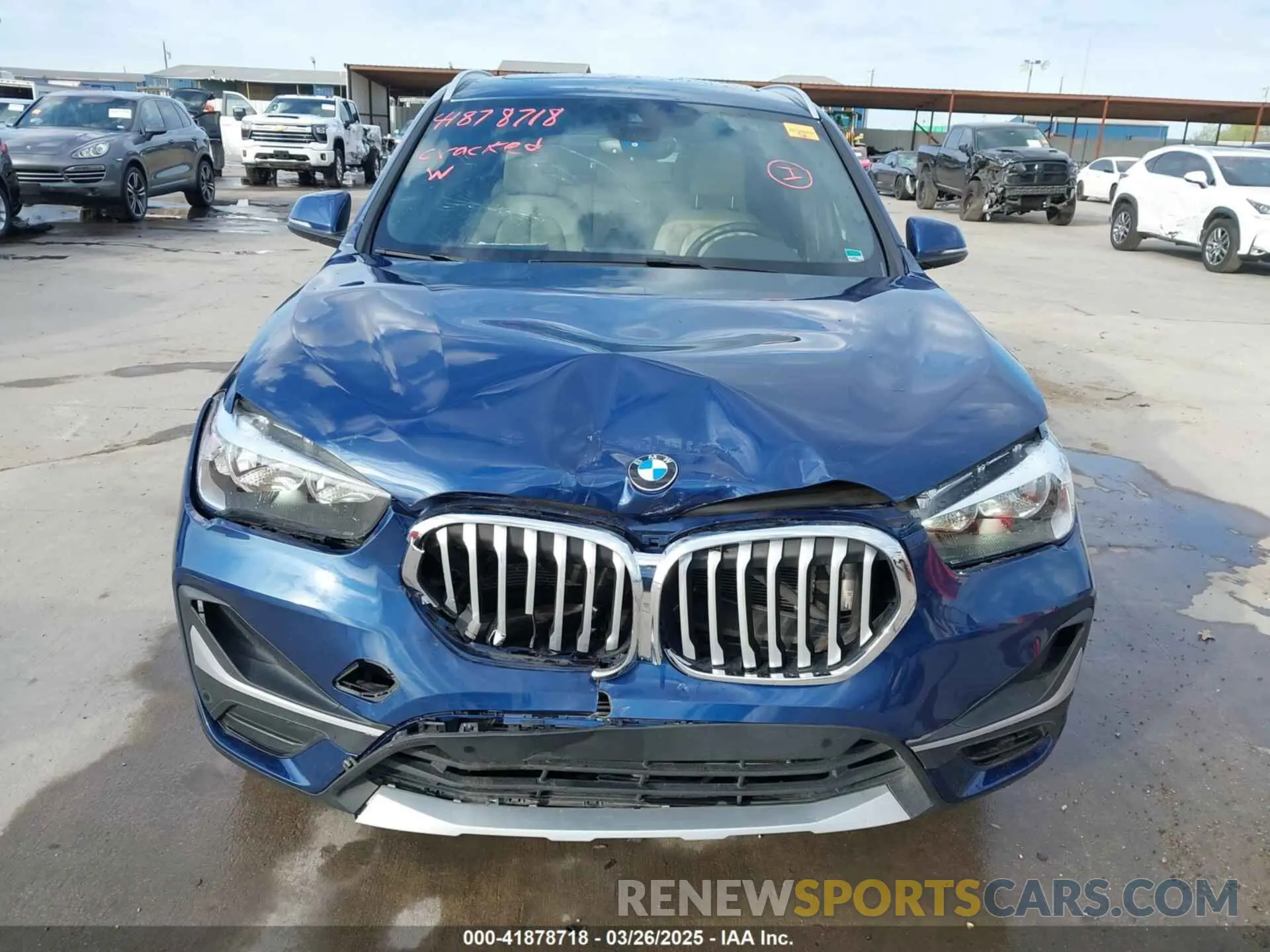 12 fotografías del automóvil dañado WBXJG9C07M5T98125 BMW X1 2021
