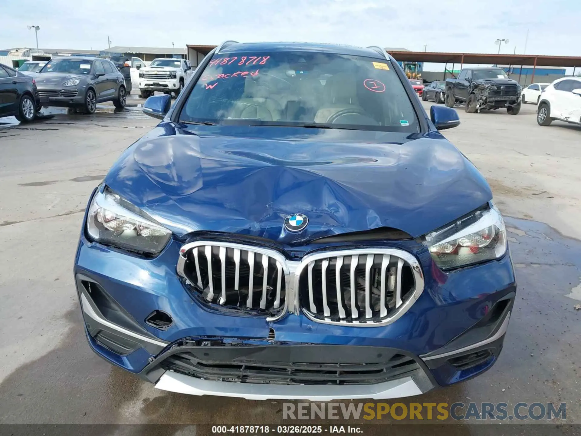 6 fotografías del automóvil dañado WBXJG9C07M5T98125 BMW X1 2021