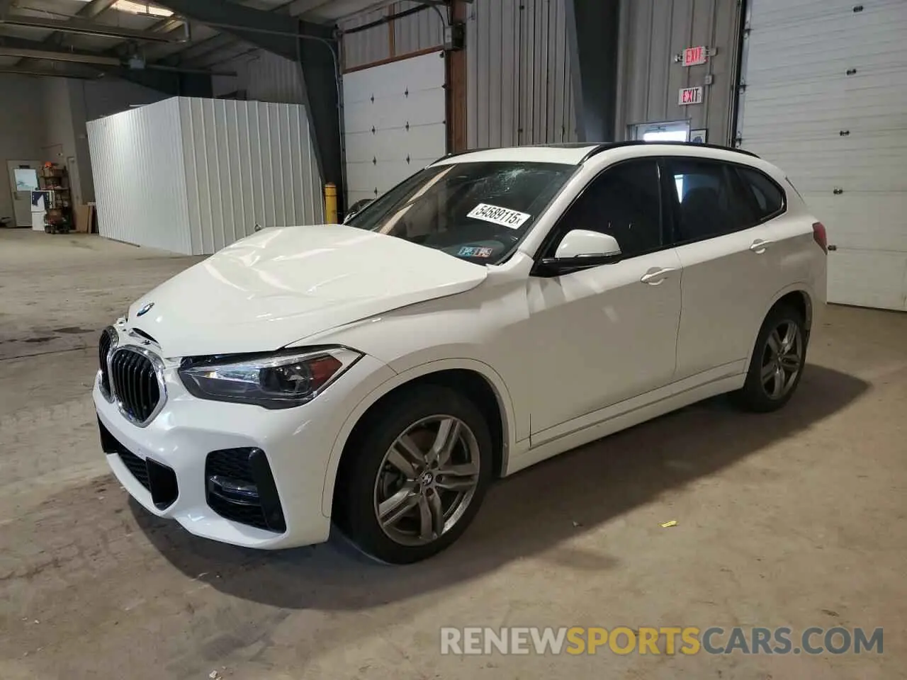 1 fotografías del automóvil dañado WBXJG9C08M5S16867 BMW X1 2021