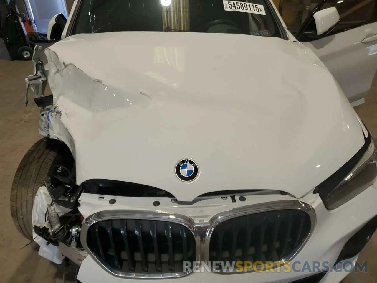 11 fotografías del automóvil dañado WBXJG9C08M5S16867 BMW X1 2021