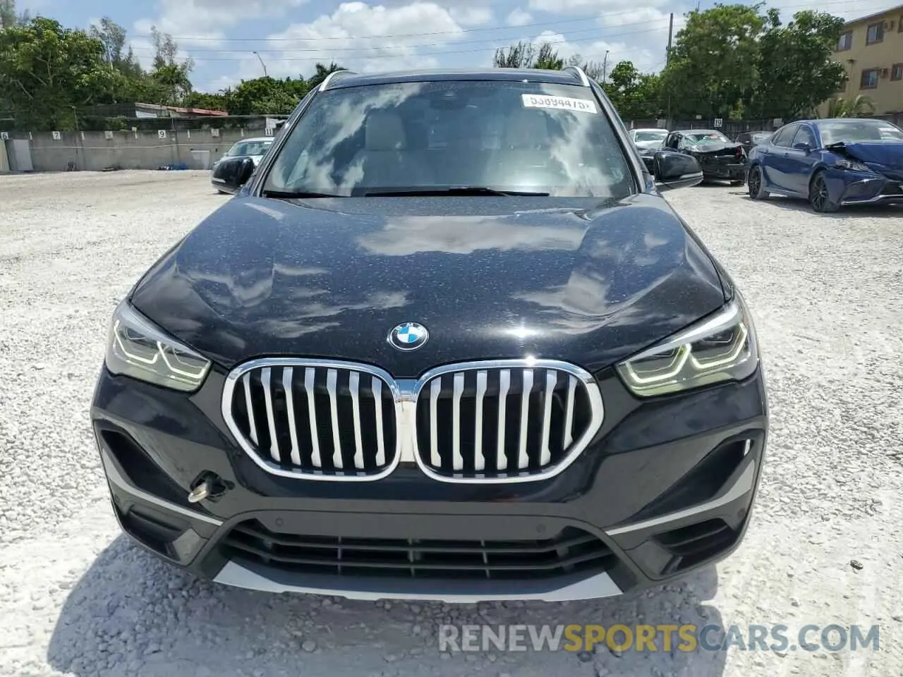 5 fotografías del automóvil dañado WBXJG9C08M5T59270 BMW X1 2021