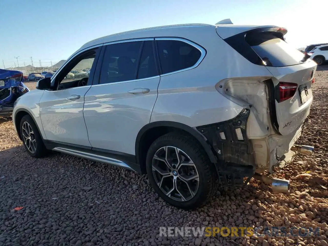 2 fotografías del automóvil dañado WBXJG9C08M5U21413 BMW X1 2021