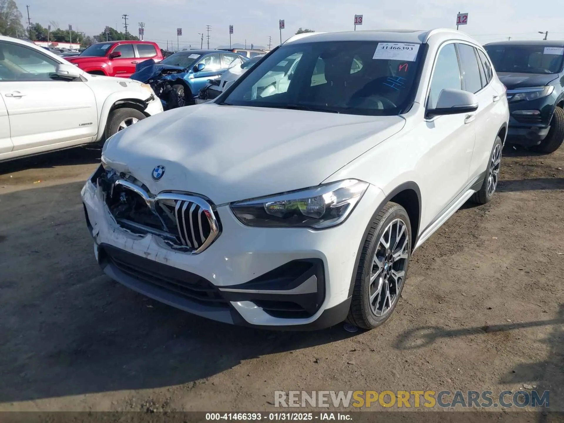 2 fotografías del automóvil dañado WBXJG7C05N5U58988 BMW X1 2022