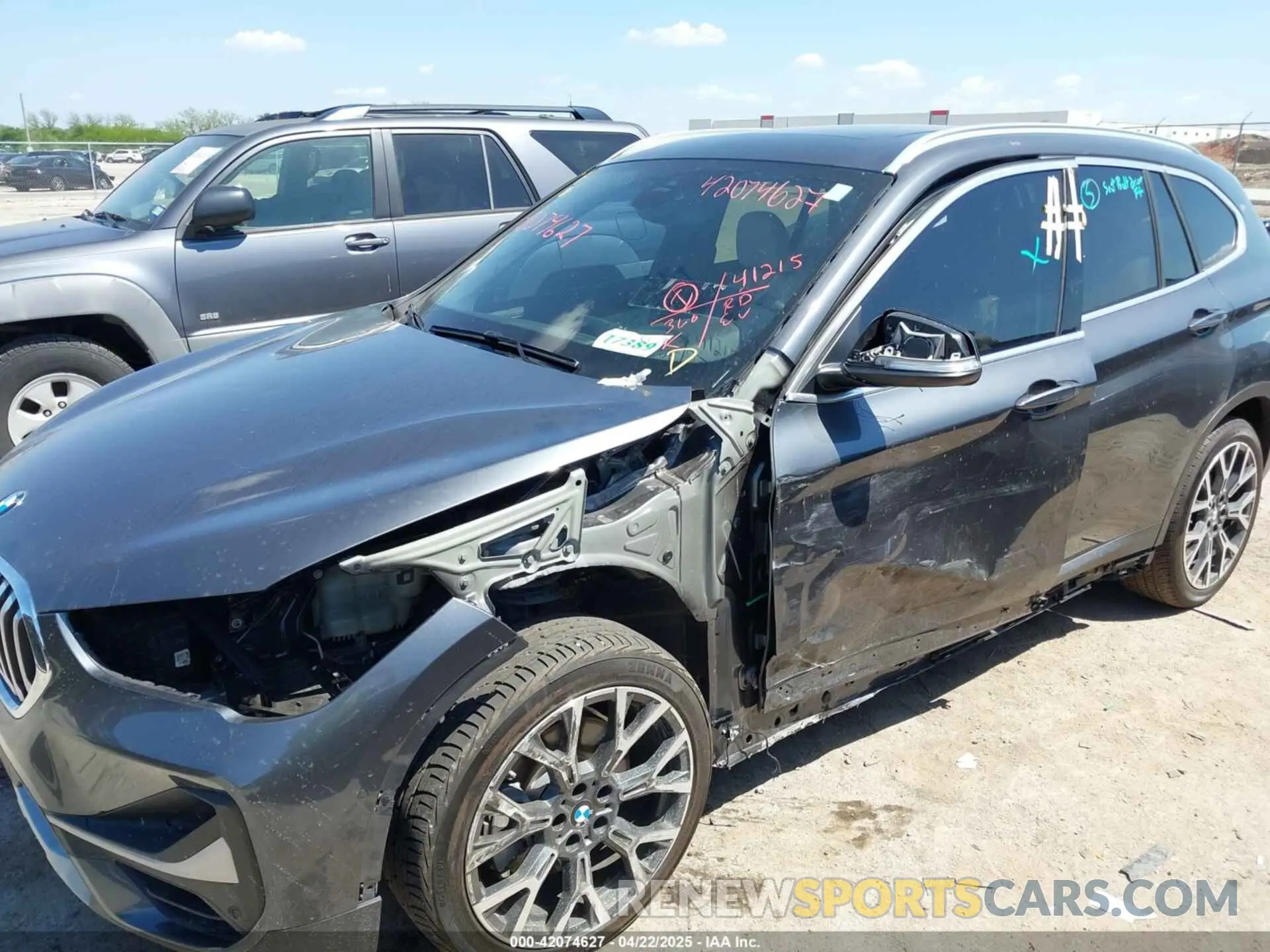 6 fotografías del automóvil dañado WBXJG7C06N5U69787 BMW X1 2022