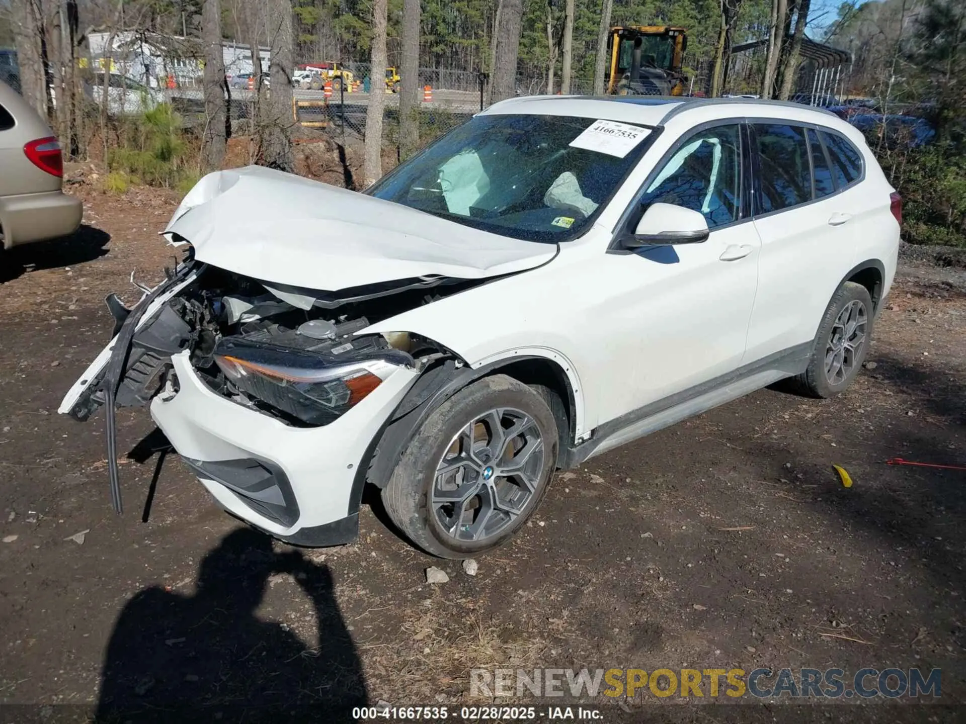 2 fotografías del automóvil dañado WBXJG9C04N5V16794 BMW X1 2022