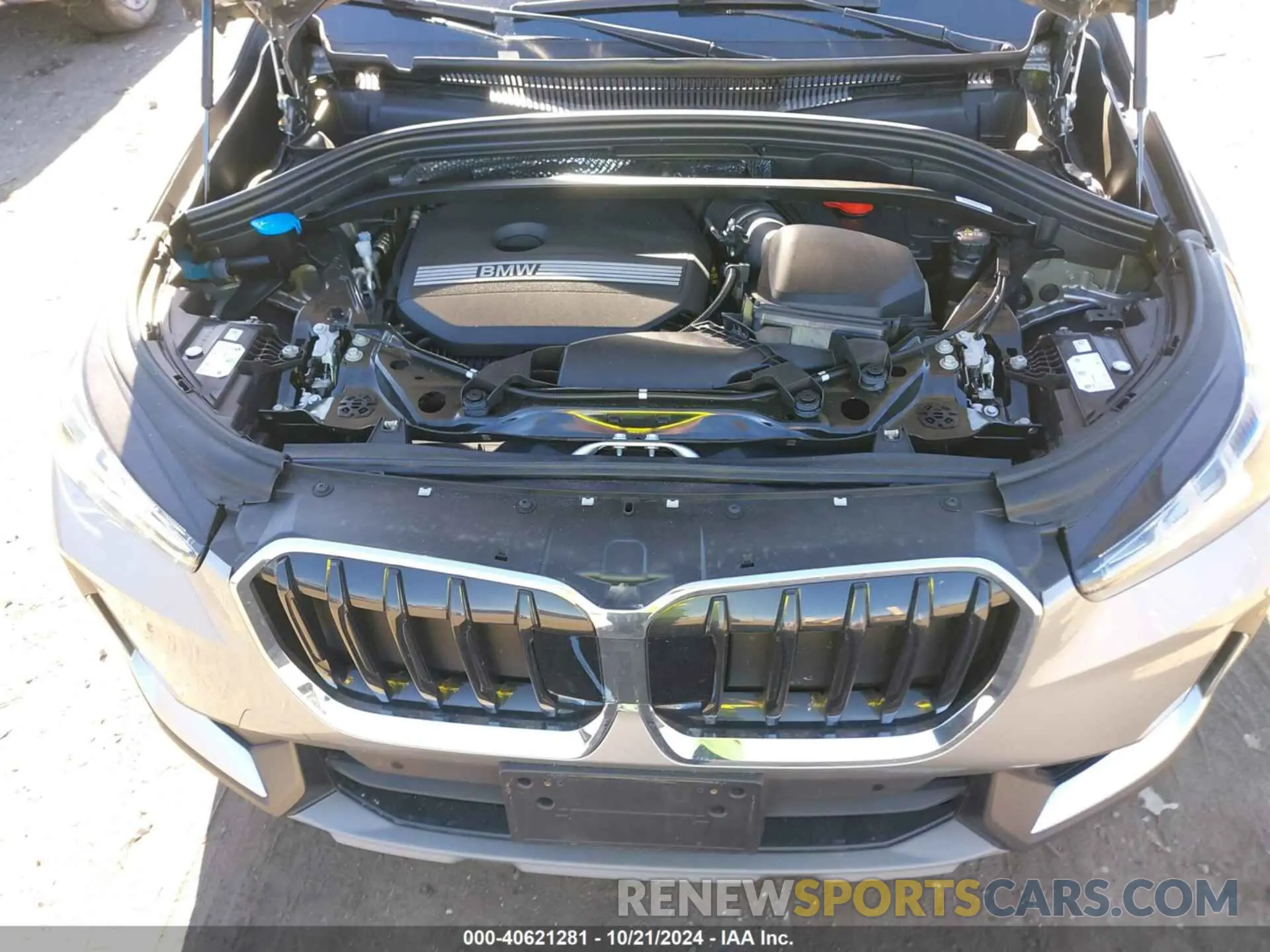 10 fotografías del automóvil dañado WBX73EF00P5W62221 BMW X1 2023